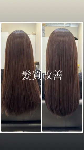 ロング 竹村 遼香のヘアスタイル