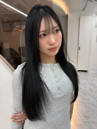 ロング カラー 北九州①の艶髪師♥️ ♣️♦️♠️翔大のヘアスタイル