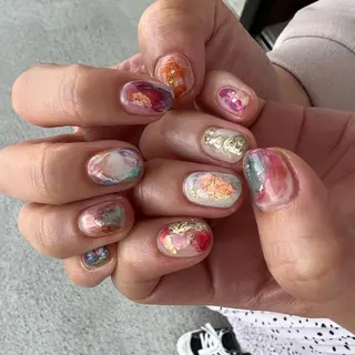 ネイル 久々 もえみのネイルデザイン
