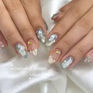 ネイル Blanche mimi.u_aのネイルデザイン