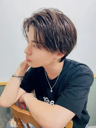 ショート カラー ヘアアレンジ 【代表】 たき〜のヘアスタイル