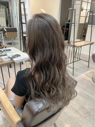 ロング カラー 植田 敬太のヘアスタイル
