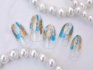 ネイル 💗🪽Tiary Nail🪽💗のネイルデザイン