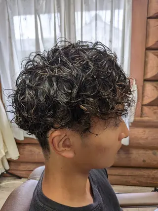 パーマ メンズ リンクスハート橿原店 ⭐✨本田圭輔✨⭐のヘアスタイル