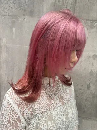 カラー 💋色気ハイトーン 💋HARUKAのヘアスタイル