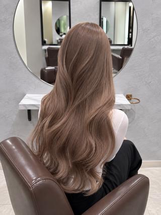 セミロング カラー 池袋/カラー特化🎨 ロング料金なし🩵のヘアスタイル