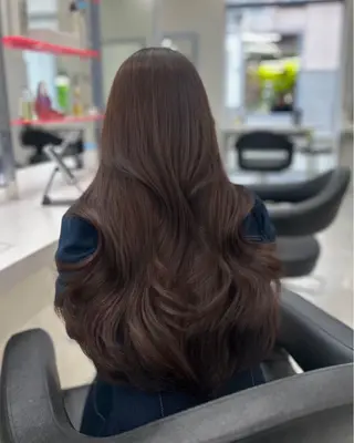 ロング カラー レイヤー×透明感カラ ー🕊AZUSAのヘアスタイル
