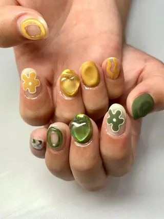 ネイル Nail salon Euphoriaのネイルデザイン