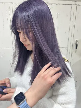 カラー 吉水 果穂のヘアスタイル
