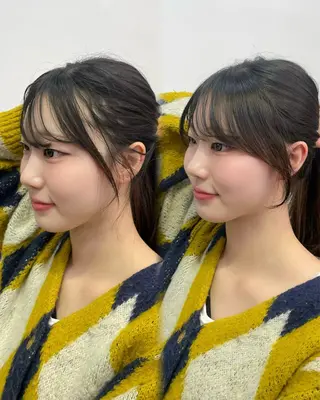 ミディアム ショート特化⌇ カラー⌇妃菜🎀のヘアスタイル