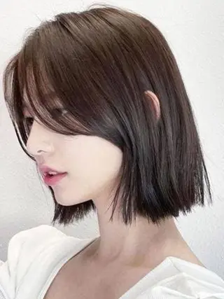 ミディアム 🍀LINDA室見 🍀野口勝太郎のヘアスタイル