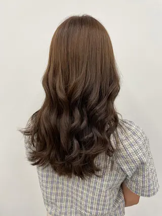ロング カラー ヘアアレンジ ピンク・ベージュ🩰 カラー🫧とらのヘアスタイル