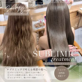 ロング YUNA🧡 艶髪/Wカラー🧡のヘアスタイル