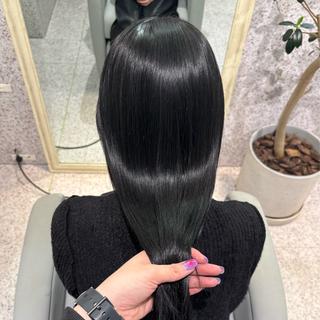 ロング カラー 暖色カラー/ パリジェンヌ💟みくのヘアスタイル