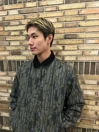 ショート メンズ PERCUT HYUGAのヘアスタイル