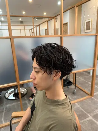 ショート メンズ 鈴木 雅人のヘアスタイル