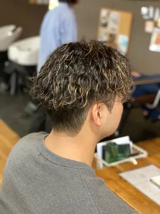 パーマ メンズ Ryo 🌀のヘアスタイル