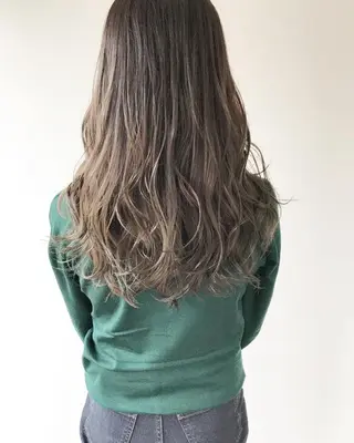セミロング カラー 古山 勇太のヘアスタイル