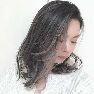 ロング カラー パーマ 柔らか質感/髪質改善 ⚡️Ren⚡のヘアスタイル