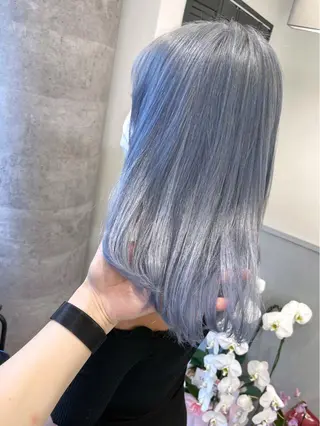 セミロング Loob.TOKYO MIYA🌈のヘアスタイル
