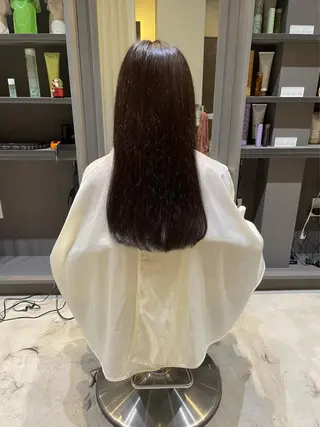 ロング 近野 美月のヘアスタイル