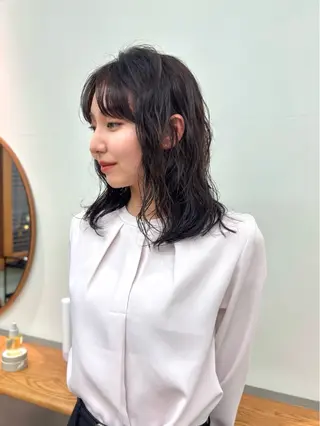 ロング パーマ ミカ🌟パーマ/ デジタルパーマのヘアスタイル