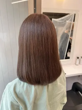 ロング カラー パーマ ヘアアレンジ メンズ キッズ ネイル マツエク・マツパ 上品＆韓国風 🥀海心🥀のヘアスタイル