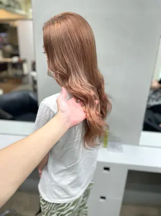 カラー yasuハイトーン/ デザインカラーのヘアスタイル