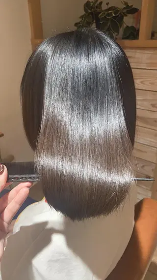 ミディアム ayumi🦖/ 似合わせカラー🤎のヘアスタイル
