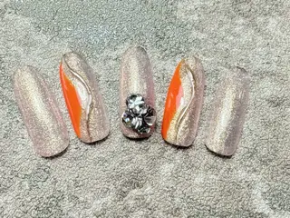 ネイル マジック ミラーのネイルデザイン