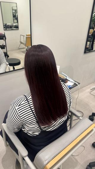 カラー Joule大分 大野李予のヘアスタイル