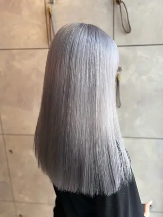 ロング カラー 🎀ハイトーン・艶 カラー HANA🎀のヘアスタイル