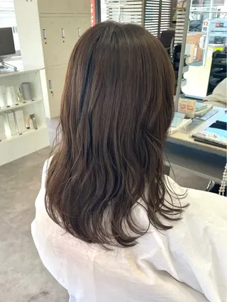 セミロング カラー 『SiLO』 rumiのヘアスタイル