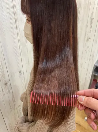 ロング カラー ヘアアレンジ ネイル 夜23時まで予約🉑 reverieあきらのヘアスタイル