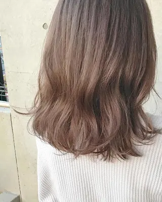 ミディアム カラー ヘアアレンジ Satsuki ✂︎♡のヘアスタイル