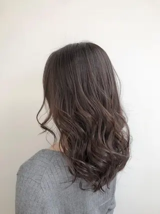 ミディアム カラー 【透明感、艶髪】西村 有司のヘアスタイル
