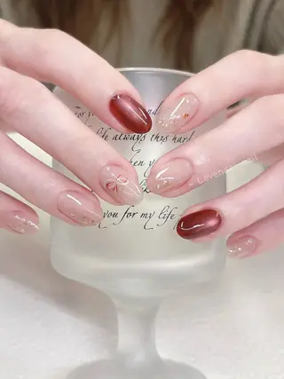 ネイル Lavender nail·中島公園のネイルデザイン