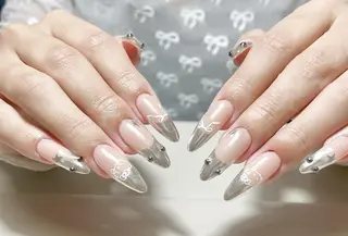 ネイル By moonネイル 🌷ワンホン/韓国風のネイルデザイン