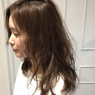 セミロング パーマ 【ショート特化】 森本 祐太のヘアスタイル
