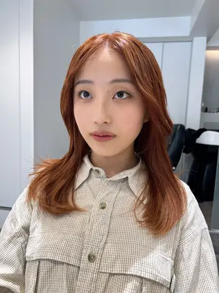 ミディアム カラー 💎透明感カラー特化 💎TAISEIのヘアスタイル