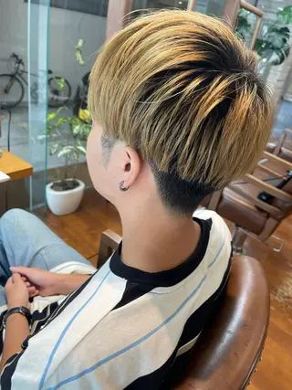 メンズ 岩下 侑里のヘアスタイル