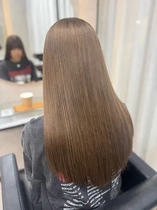 ロング ケアブリーチ🌺 透明感🪽とわのヘアスタイル