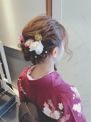 ヘアアレンジ MeL 横浜/ ＭＩＨＯのヘアスタイル