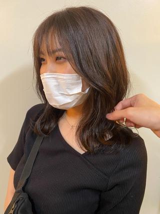 セミロング 似合わせが得意 村松慧汰のヘアスタイル