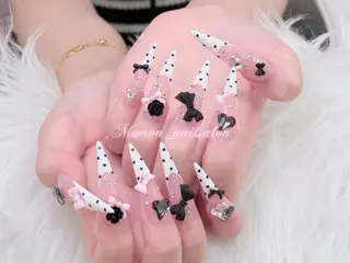 ネイル MoMoA Nail ネイル長さ出し専門店のネイルデザイン