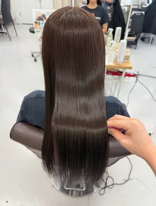 ロング 榎本 雪来のヘアスタイル