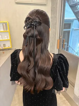 ロング ヘアアレンジ yuuna/ ハッシュカット🎀のヘアスタイル