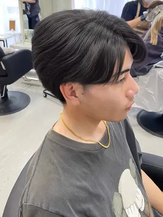 ミディアム メンズ XELM高崎 🤍Kyokaのヘアスタイル