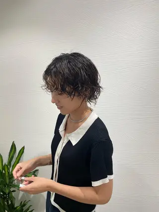 ショート 美髪矯正／パーマ まむのヘアスタイル