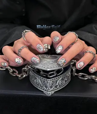 メンズ ネイル io nail 心斎橋⚜️半額セールのネイルデザイン